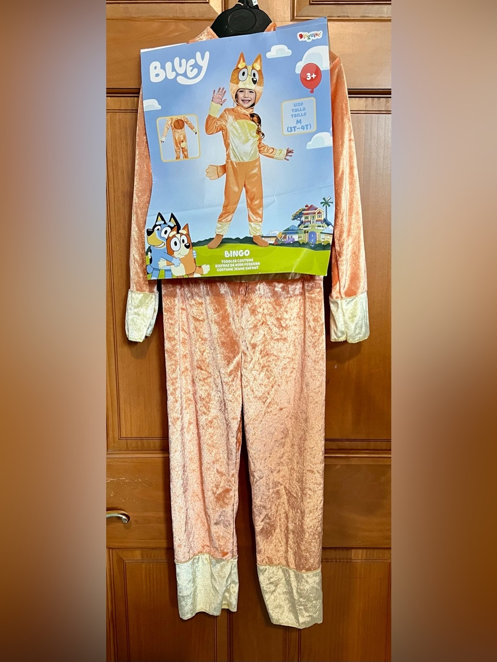 Bluey Bingo Velvet Kids Costume